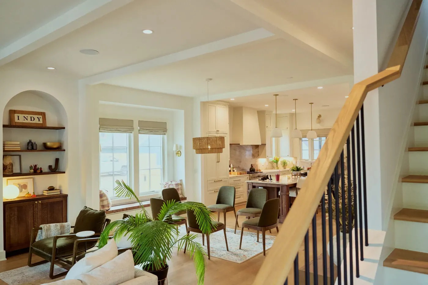 Cellular shades in a Cumberland living room